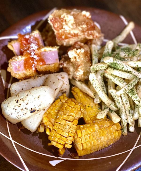 揚げ物盛り合わせ　4種